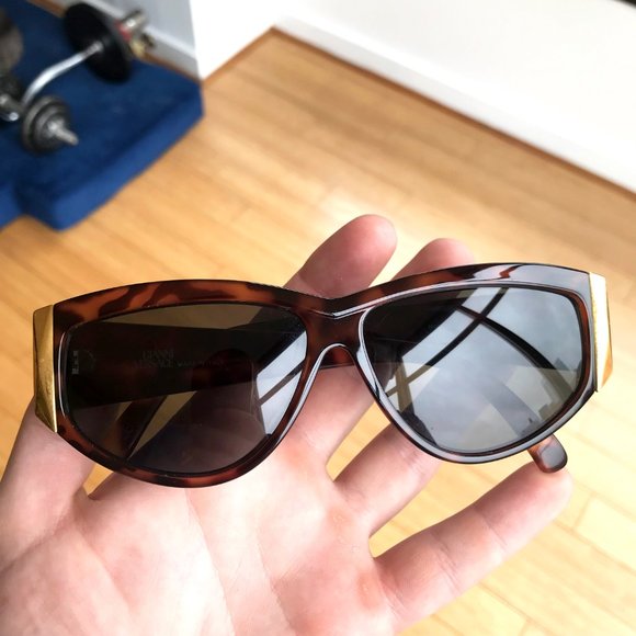 Versace Accessories - Versace Medusa Tortoise Sunglasses